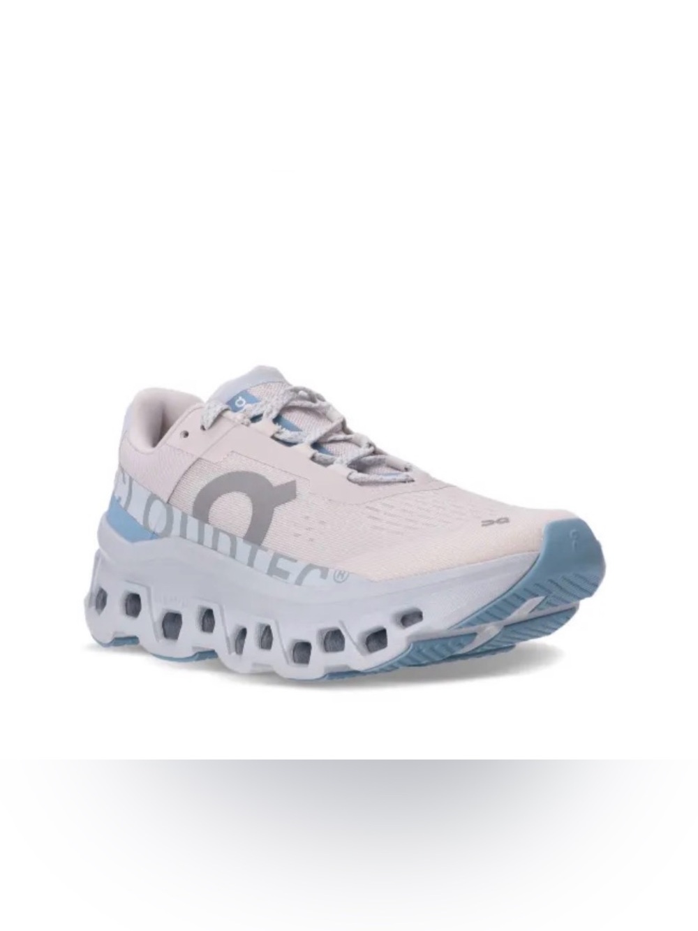 On Running Women's Cloudmonster Running Shoe - frost wash size 9